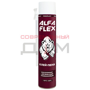 Клей-пена монтажная "ALFA Flex" всесезонная